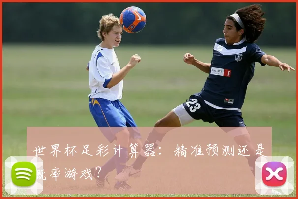 世界杯足彩计算器:精准预测还是概率游戏?